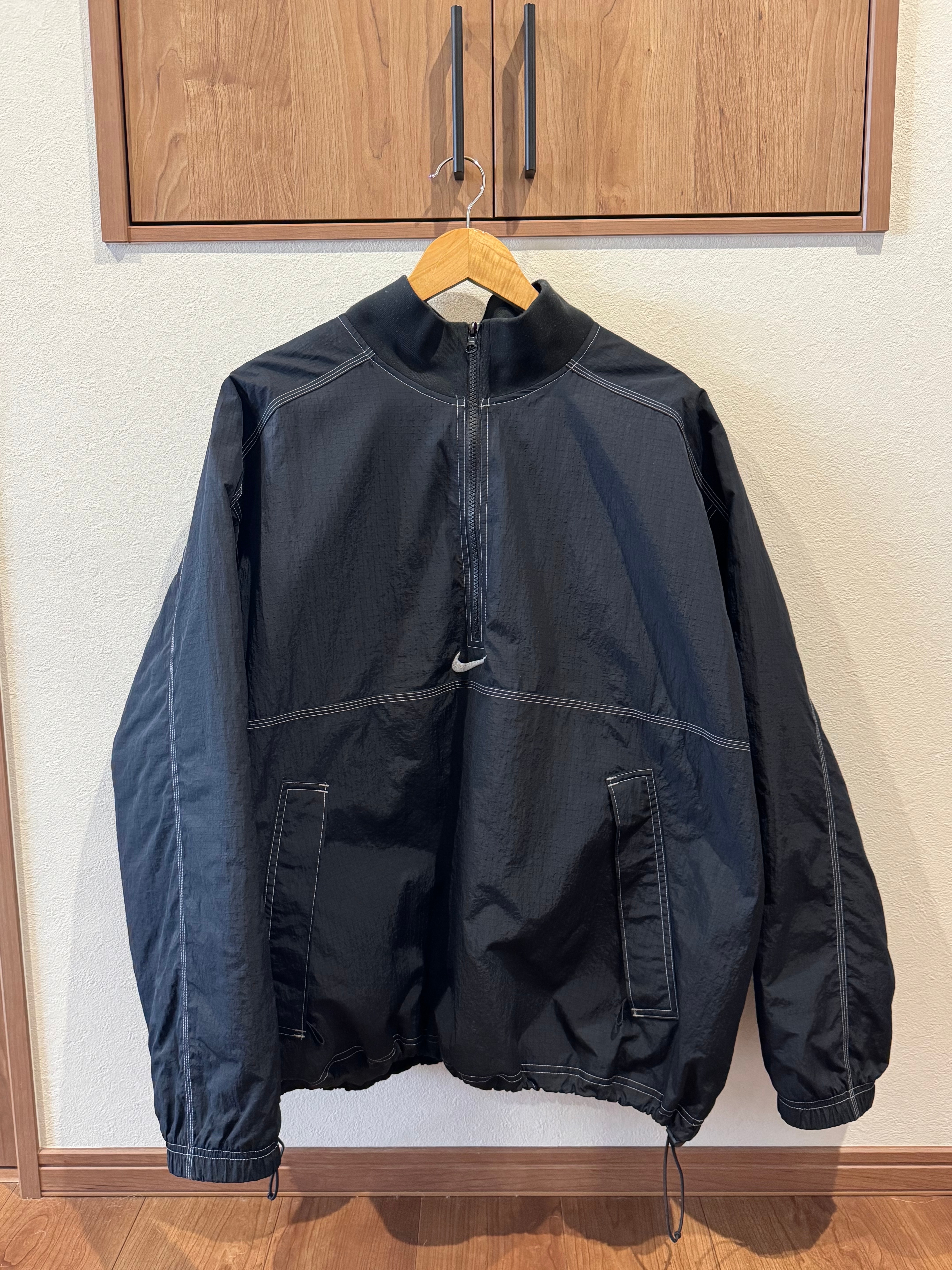 Supreme x Nike Ripstop Pullover "Black"