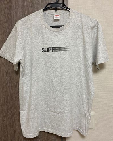 Supreme Motion Logo Tee "Ash Grey" (20SS)