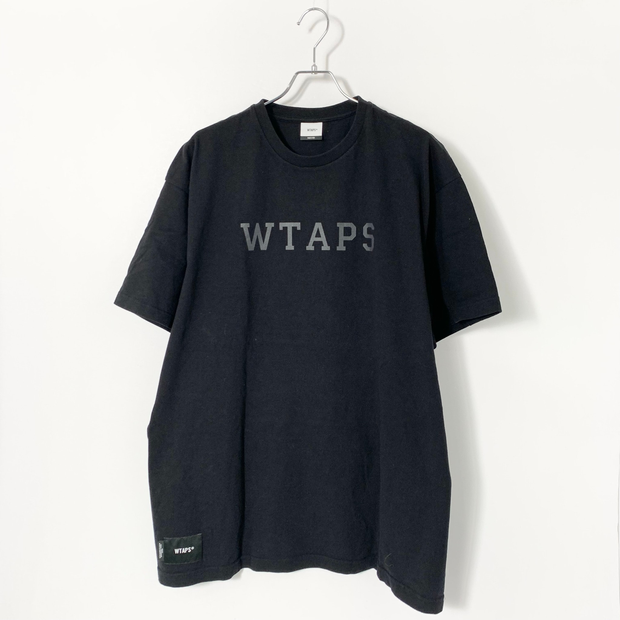 WTAPS College / SS / Cotton "Black" 231ATDT-STM06S