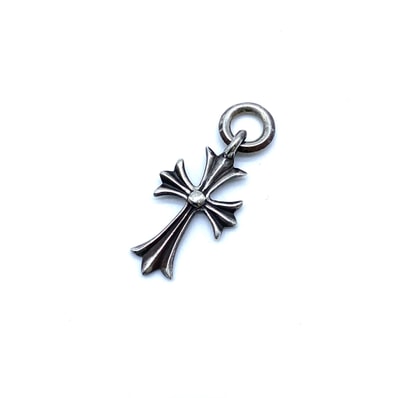 Chrome Hearts Tiny CH Cross Charm "Silver"