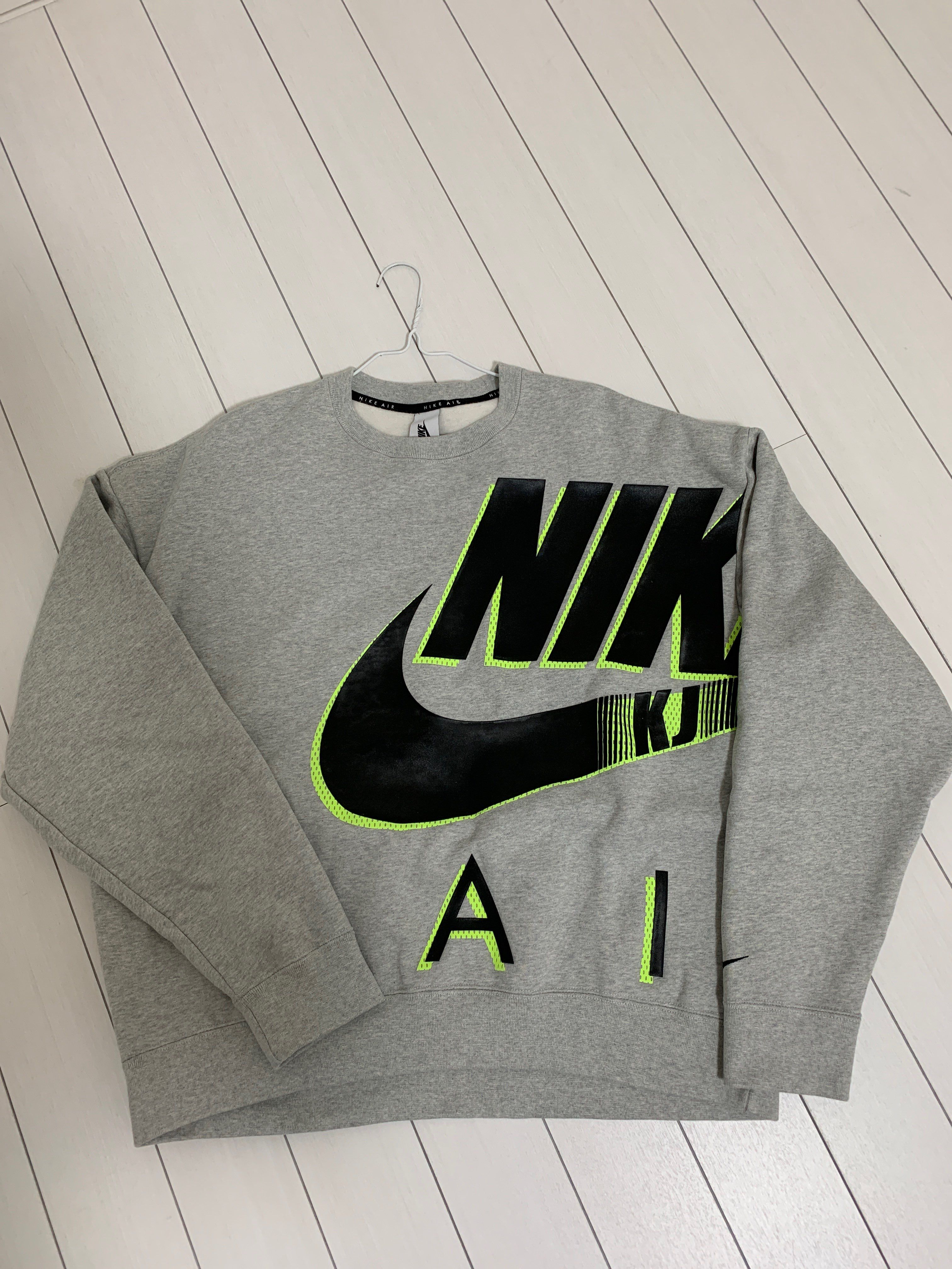 KIM JONES × NIKE CREW SWEAT "GREY HEATHER"