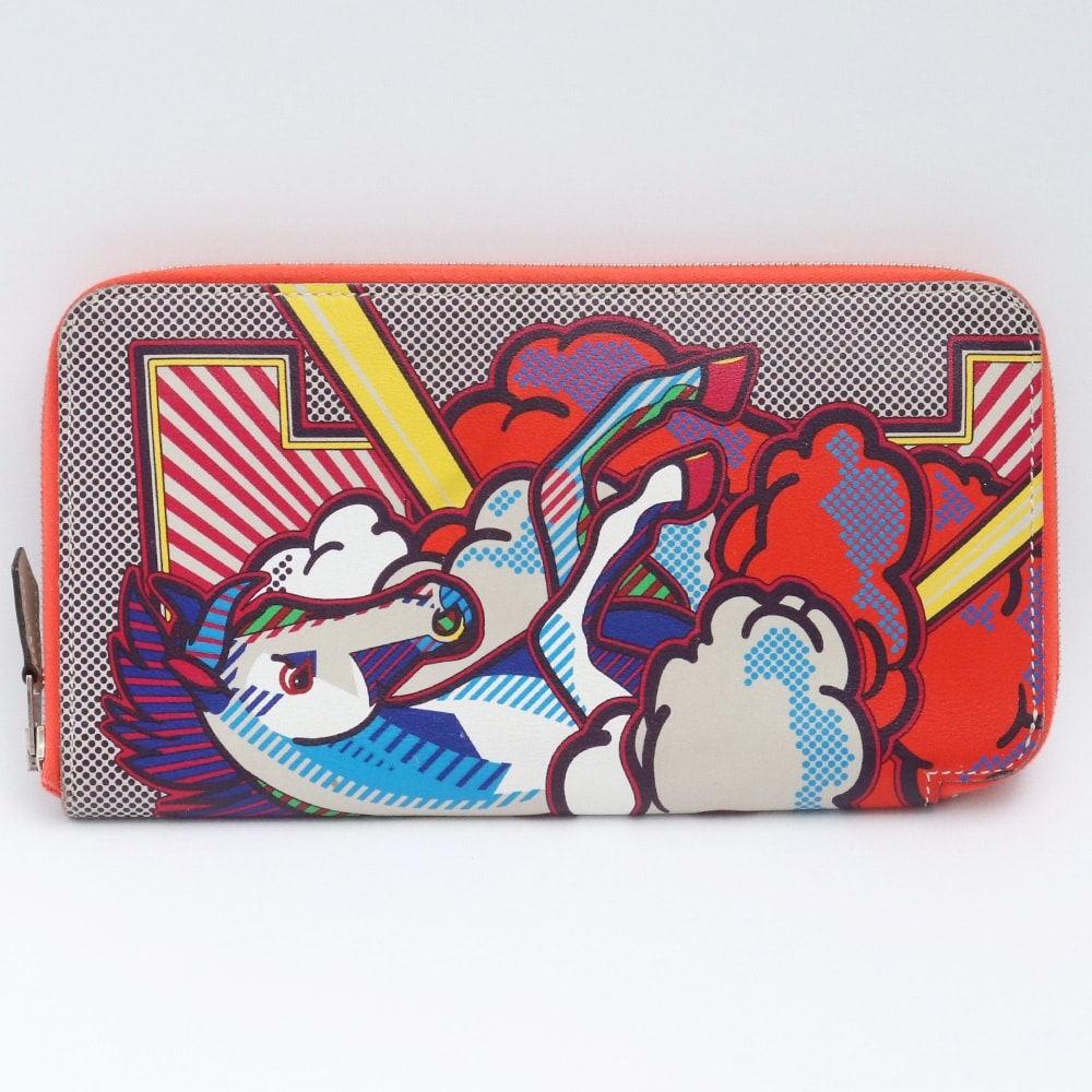HERMES アザップロング ペガサスポップ ラウンドウォレット