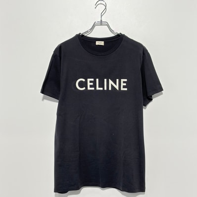 CELINE T-Shirt / Cotton "Black/White"