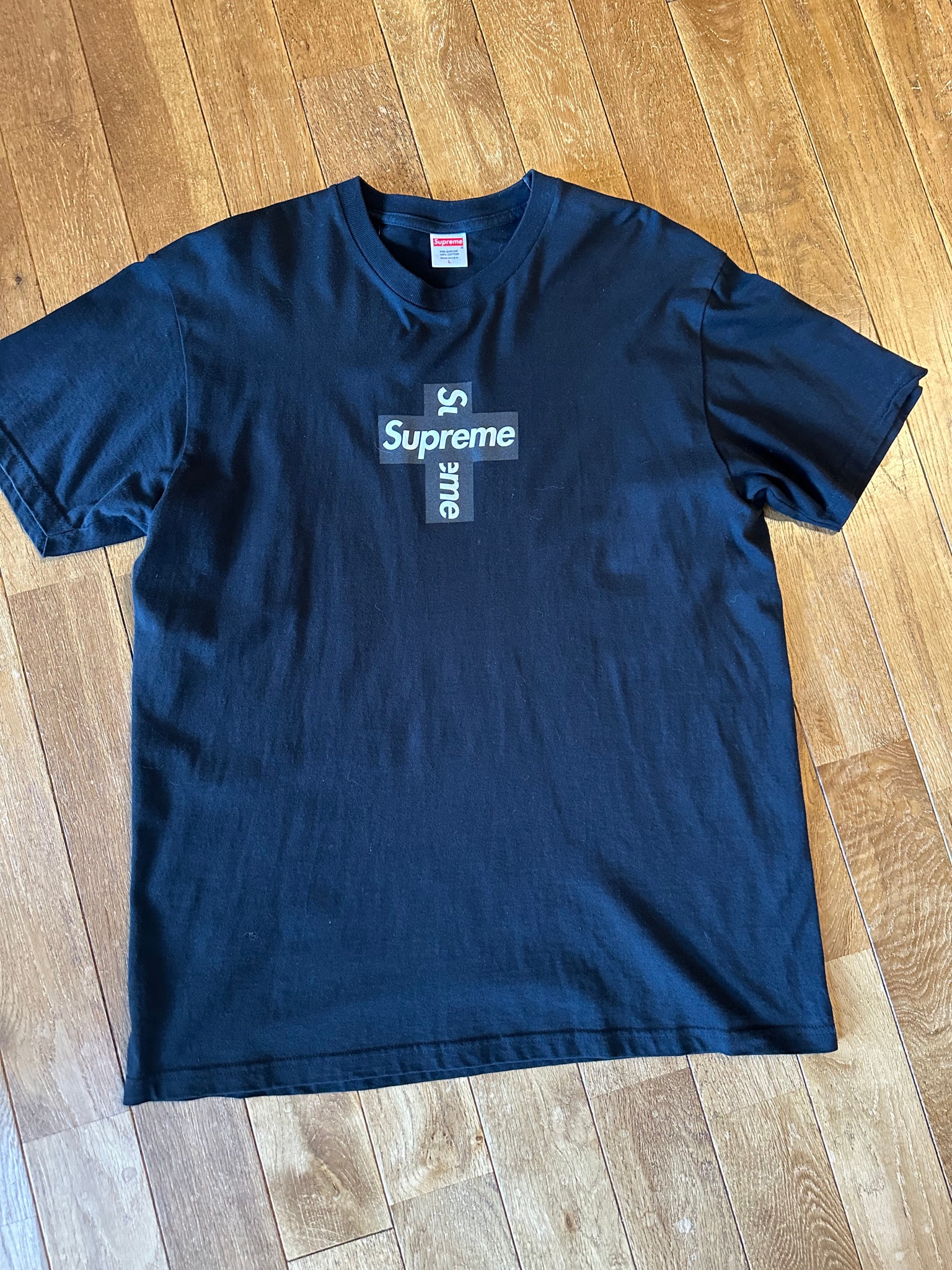 Supreme Cross Box Logo Tee 