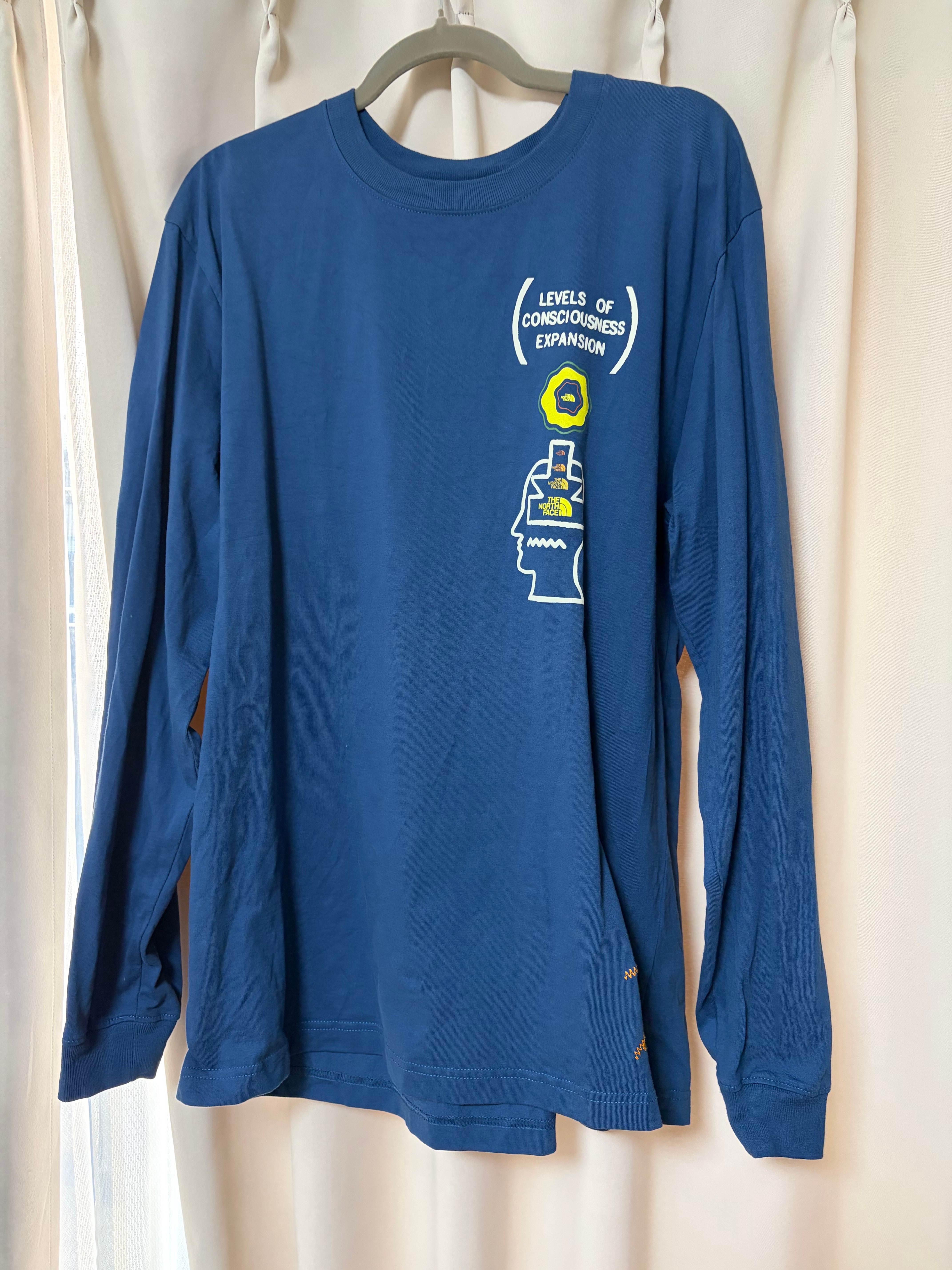 【美品】Brain Dead The North FaceロンT Lサイズ