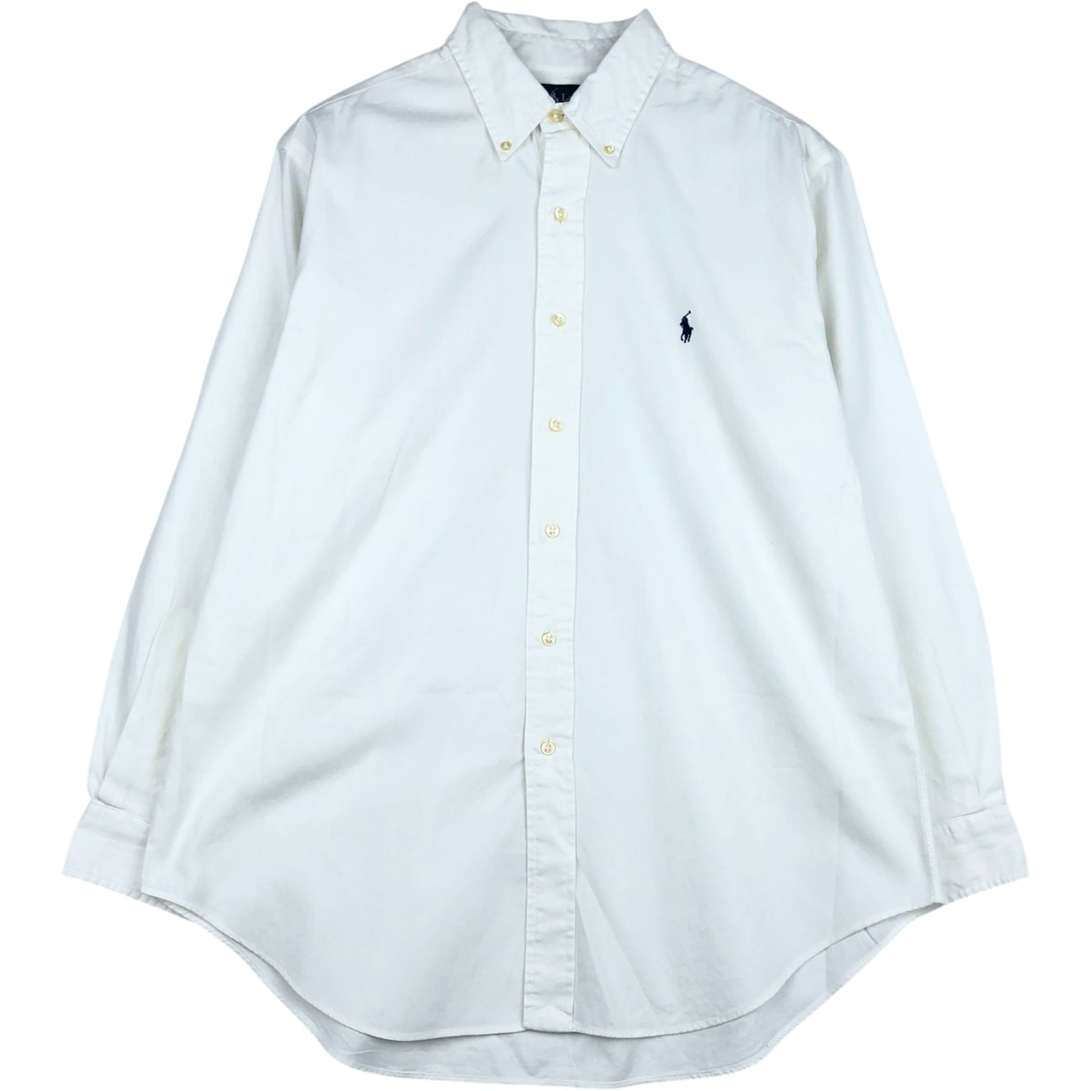 古着 ラルフローレン Ralph Lauren CLASSIC FIT クラシックフィット 長袖 ボタンダウンシャツ メンズL相当/eaa641789