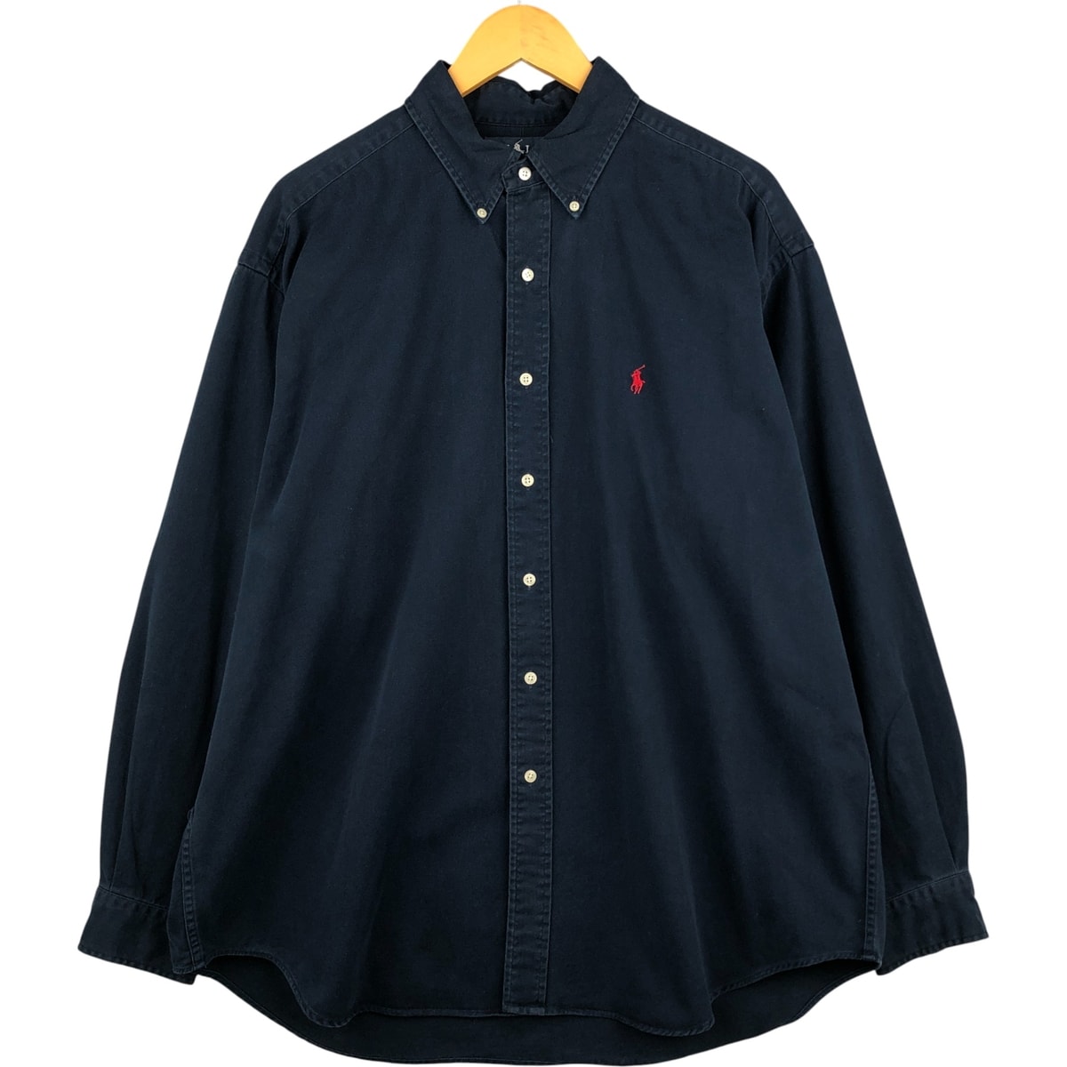 古着 ラルフローレン Ralph Lauren BLAIRE 長袖 ボタンダウンシャツ メンズXL相当/eaa588663