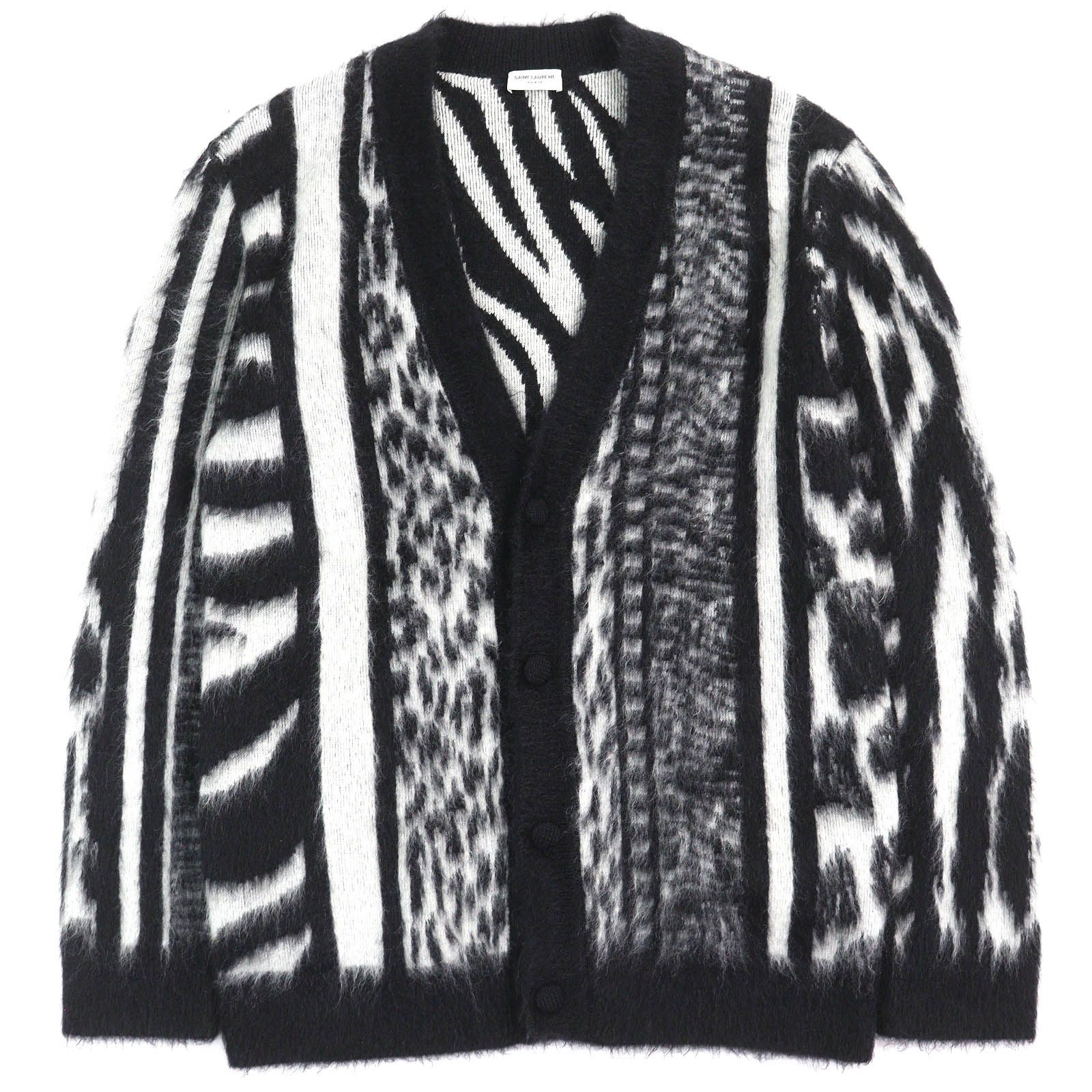 サンローランパリ Mohair Cardigan メンズ XS 690064