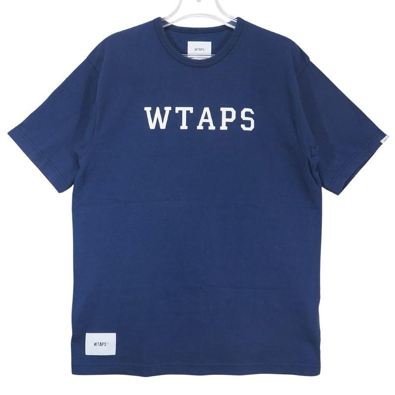 WTAPS College SS Cotton "Navy"
