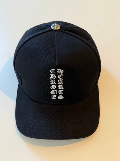 Chrome Hearts Baseball Cap CH Logo "Black/White"
