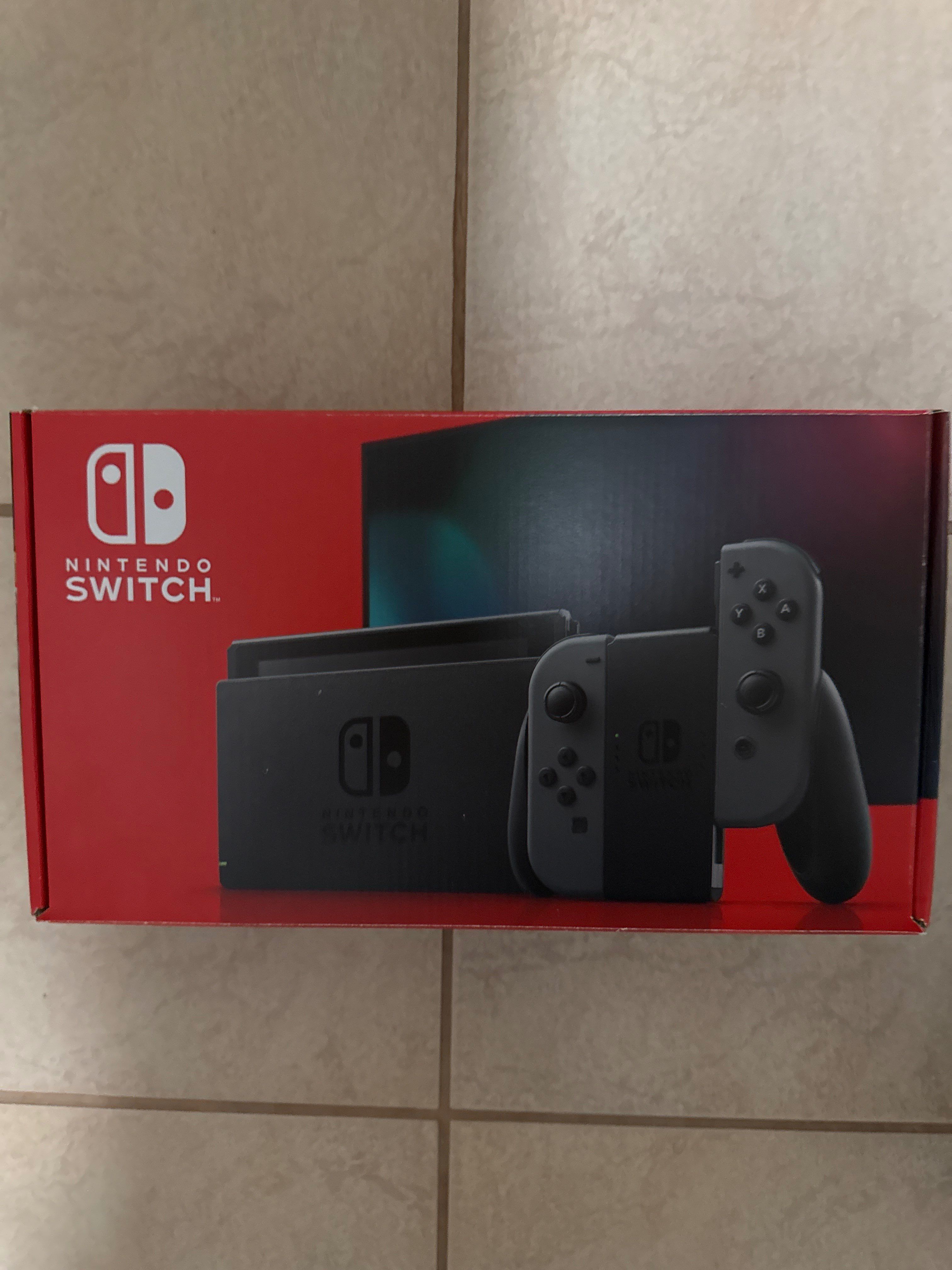 Nintendo Switch Grey (Models with longer battery life)