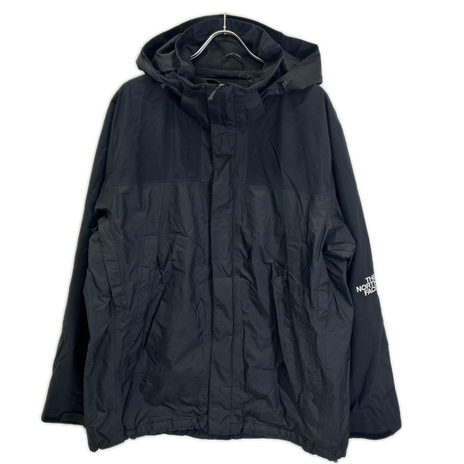 ノースフェイス ANKF ブラック ナイロン GORE-TEX シェルマウンテンパーカー XL