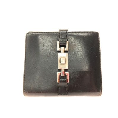GUCCI グッチ ユニセックス Wホック 二つ折り財布 ジャッキー 金具 コンパクトウォレット 035 2778 2131