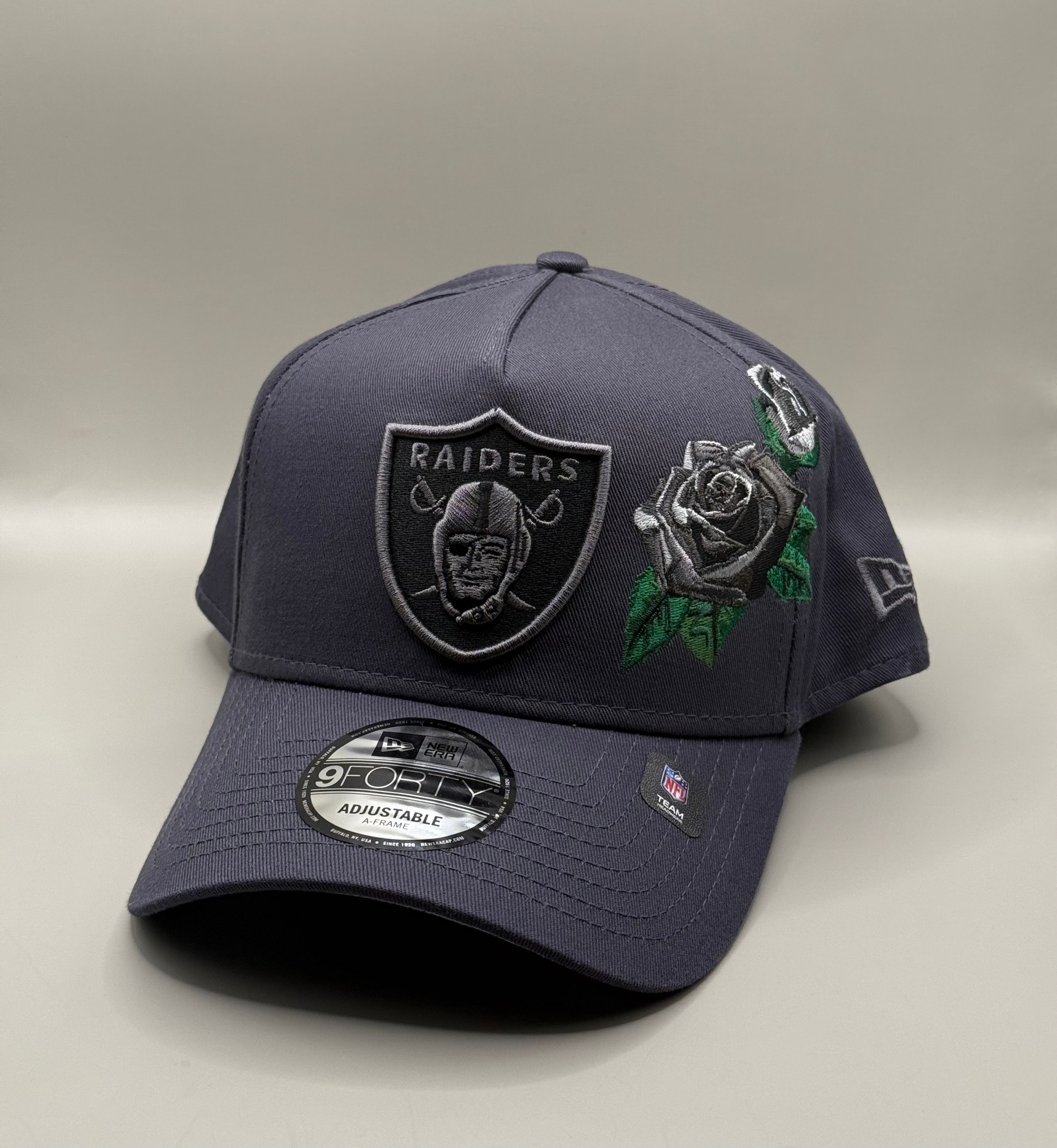 【限定発売】New Era 9FORTY ラスベガス・レイダース グレートーナルローズ 