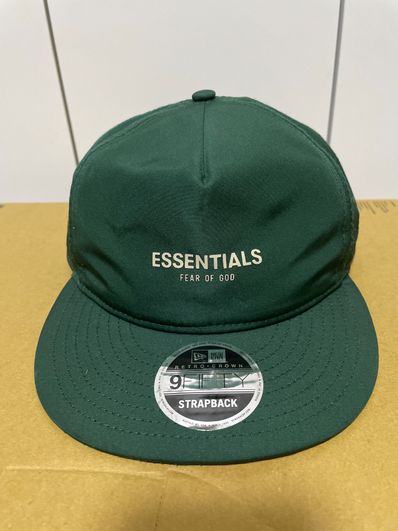 NEW ERA FEAR OF GOD ESSENTIALS RC 9FIFTY LOGO "Dark Green"