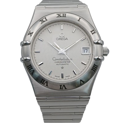 OMEGA オメガ コンステレーション デイト 35mm 腕時計 1502.30 ステンレススチール シルバー メンズ【中古】