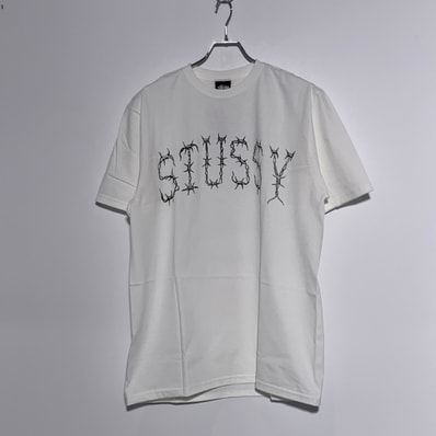 Stussy Barb Tee "White"
