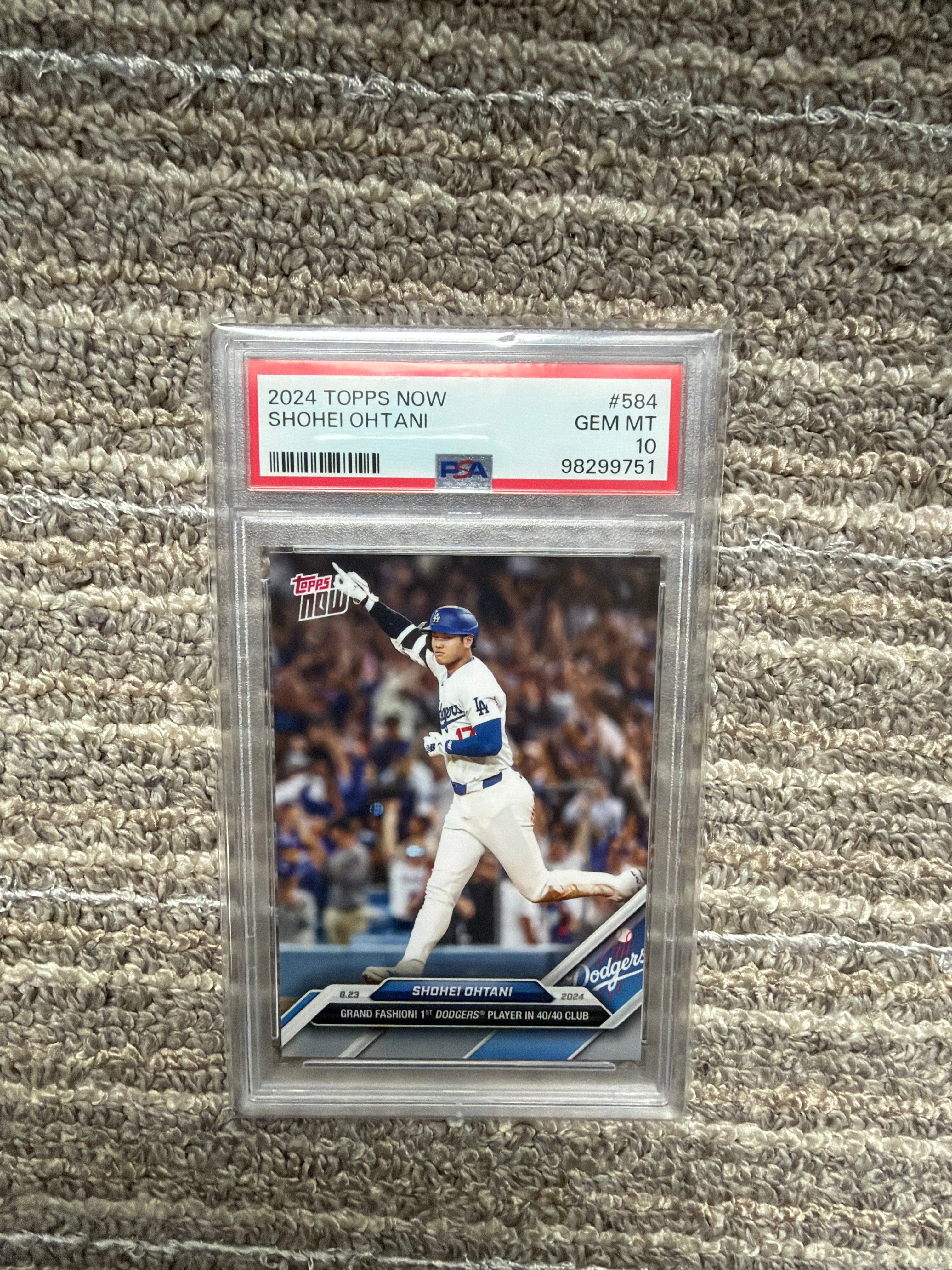 大谷翔平 [584](2024 MLB トップスナウカード)