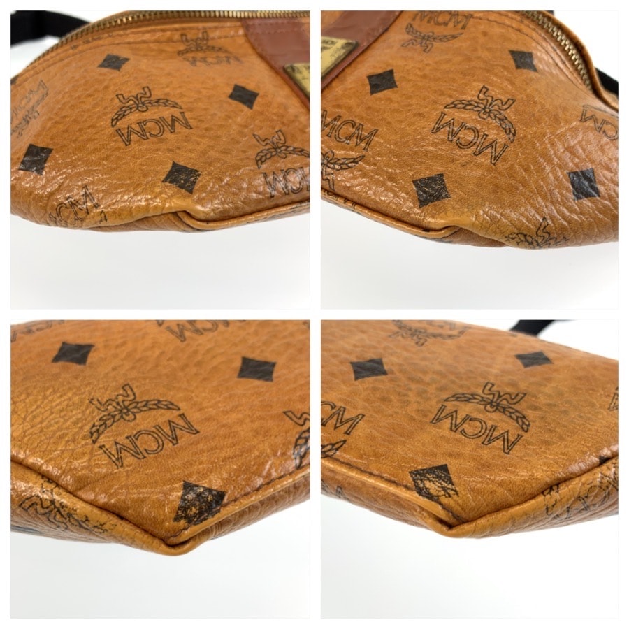 B (目立った傷や汚れなし)】MCM エム シー エム ヴィセトス ブラウン