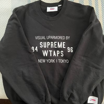 Supreme / WTAPS Crewneck "Black" 21274SPD-CSM03S