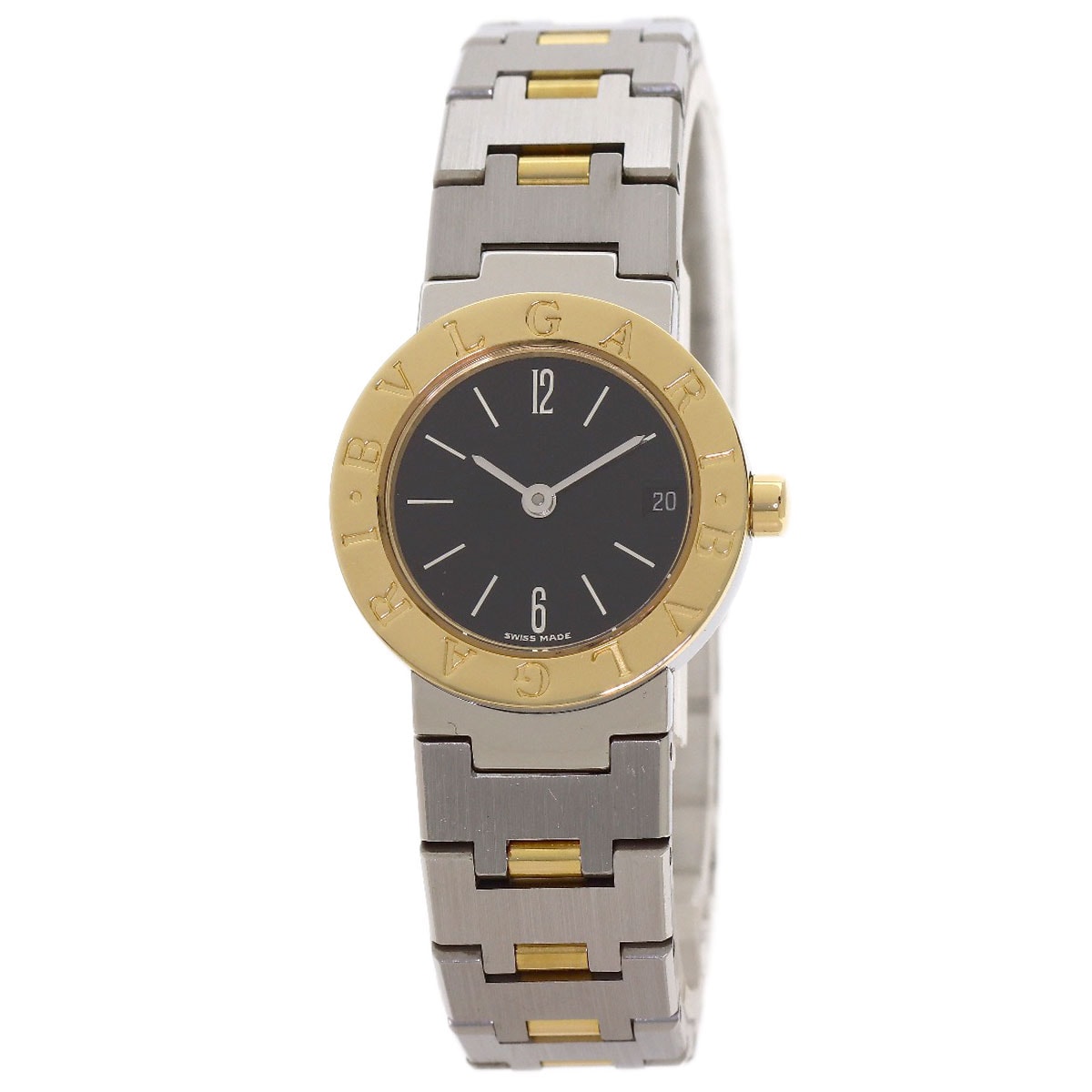BVLGARI ブルガリ BB23SGD ブルガリブルガリ 腕時計 SS SSxK18YG レディース [中古]