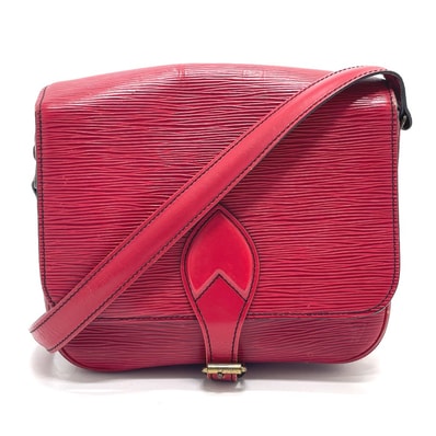 ルイヴィトン LOUIS VUITTON カルトシエール MM M52247 エピ カバン ポシェット 斜め掛け ショルダーバッグ エピレザー カスティリアンレッド レッド