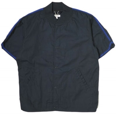 新品 Engineered Garments x BEAMS PLUS エンジニアードガーメンツ ビームスプラス 別注 アメリカ製 バスケットボールジャケット 11-03-0095-334 L Dk.Navy アウター g19390