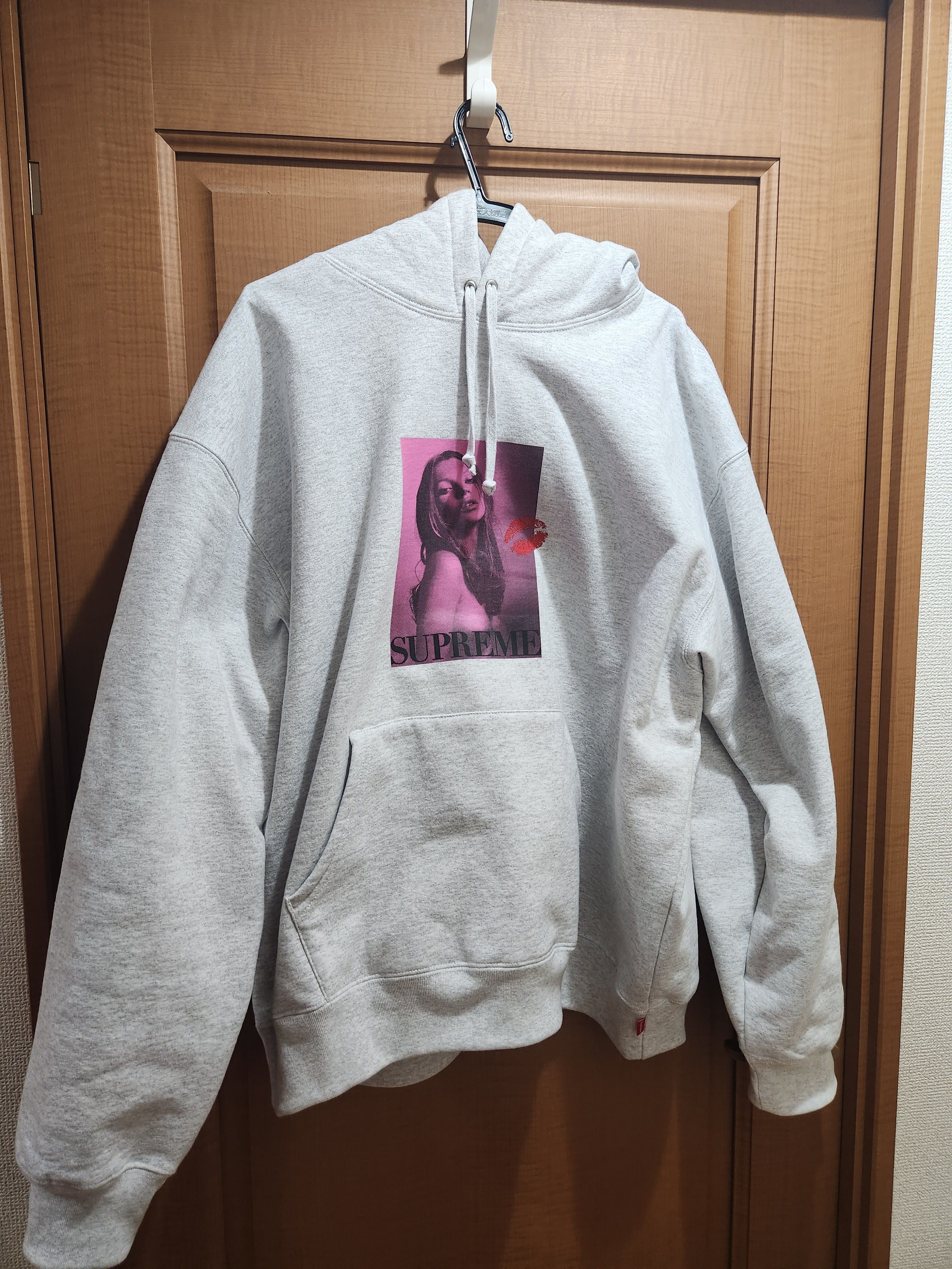 Supreme Kate Moss Hooded Sweatshirt "Ash Grey"
