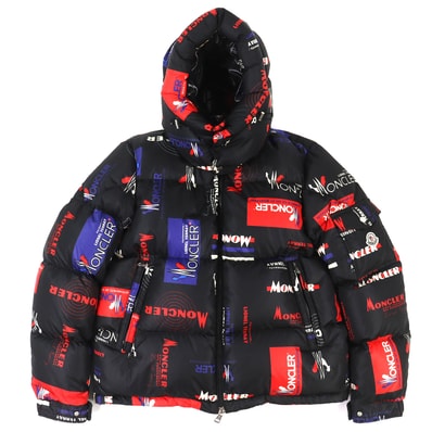 美品 モンクレール ダウンジャケット WILSON ウィルソン ロゴプリント 3