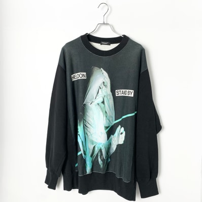 UNDERCOVER Cotton Sweat Pullover "Black"