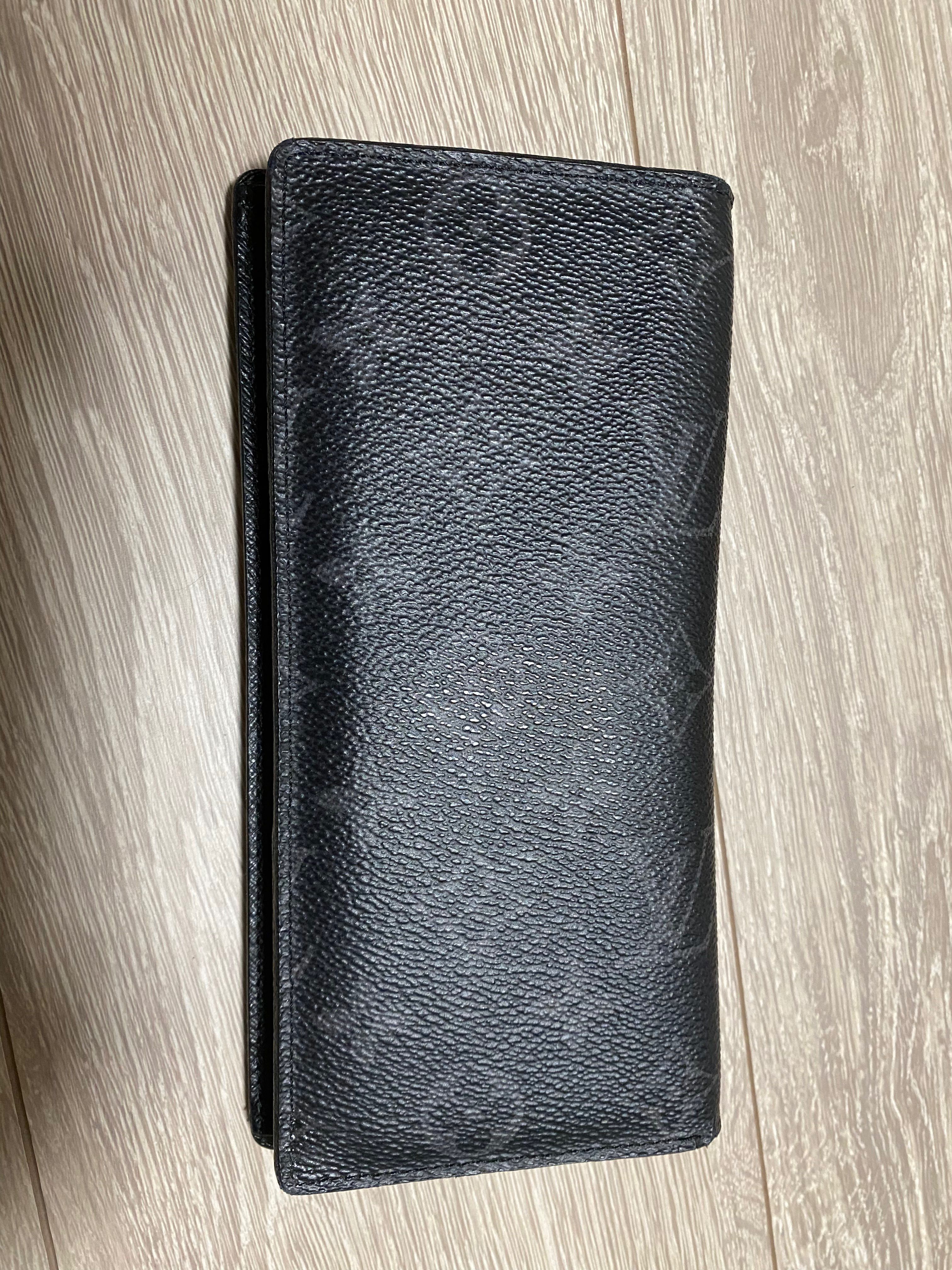 Louis Vuitton Brazza Wallet Monogram Eclipse