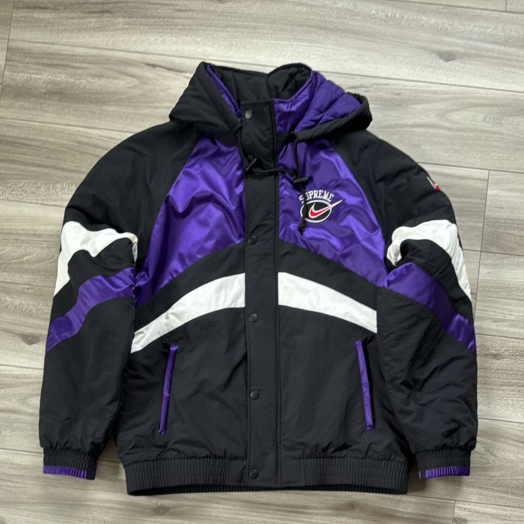 Supreme / Nike Hooded Sport Jacket "Purple"