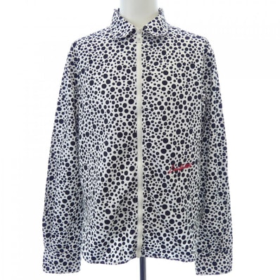 ルイヴィトン LOUIS VUITTON LV×YKインフィニティドットプリンテッドジップドシャツ HOS30WV29 草間彌生 ジャケット