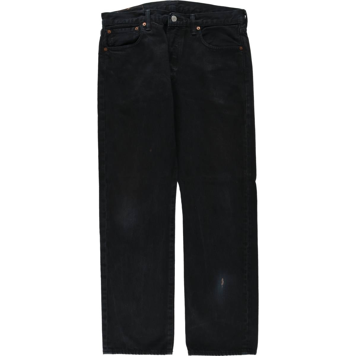 古着 リーバイス Levi's 501 ブラックデニム ストレートデニムパンツ メンズw34相当/eaa638372