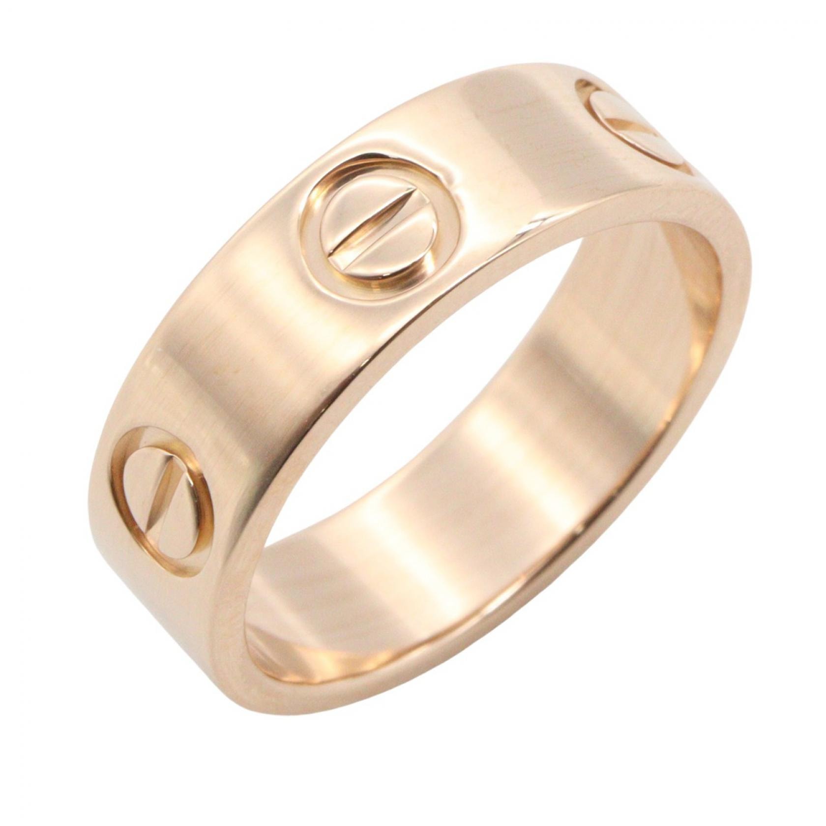 カルティエ CARTIER ラブリング リング・指輪 ジュエリー K18PG(ピンクゴールド) メンズ レディース ゴールド系 【中古】