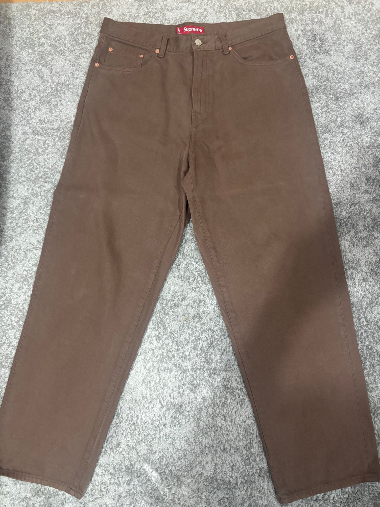 Supreme Baggy Jean "Light Brown"(23FW)