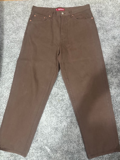 Supreme Baggy Jean "Light Brown"(23FW)
