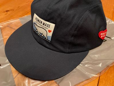 HUMAN MADE マウンテン ロゴ キャップ ネイビー