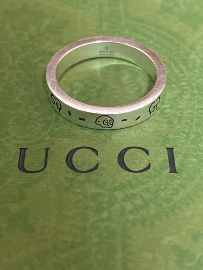 GUCCI Guccighost Ring In Silver