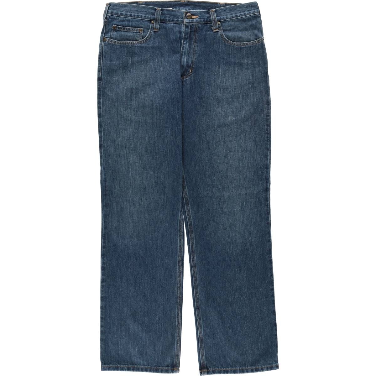 古着 カーハート Carhartt RELAXED FIT テーパードデニムパンツ メンズw36相当/eaa661053