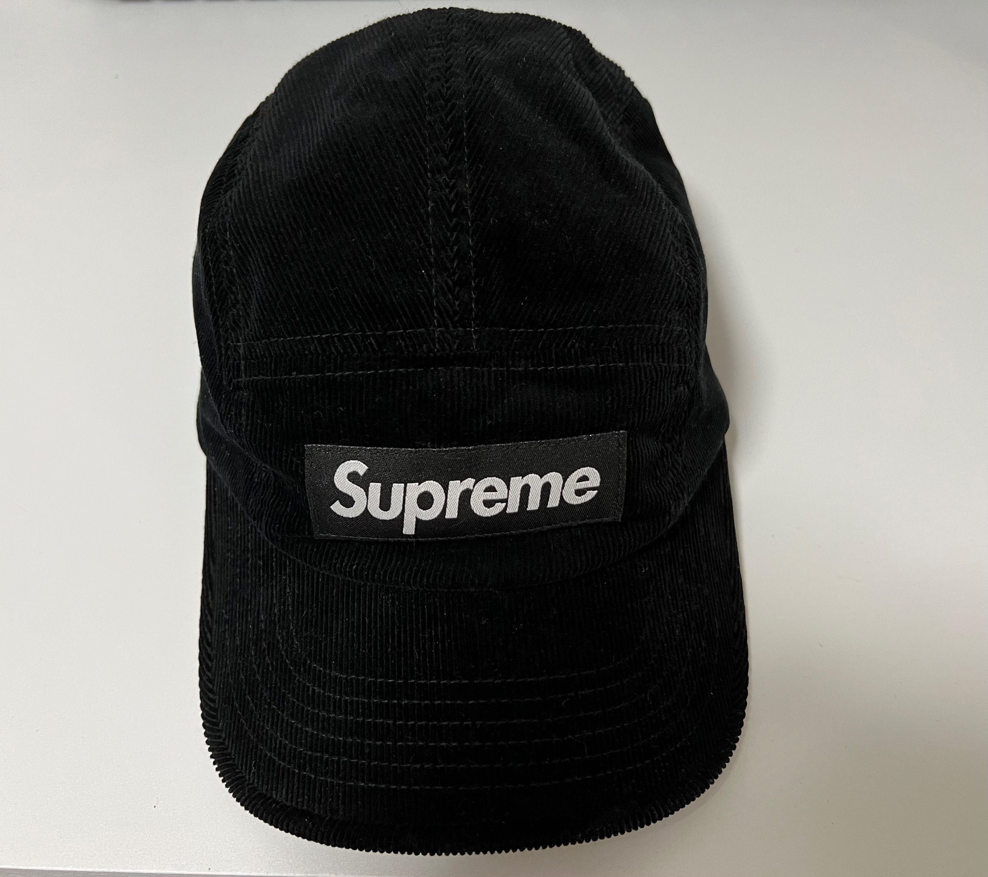 Supreme GORE-TEX Corduroy Camp Cap "Black"