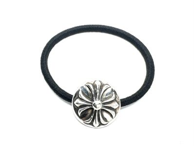 Chrome Hearts Hair Band # 2 Cross Bracelet "Black"