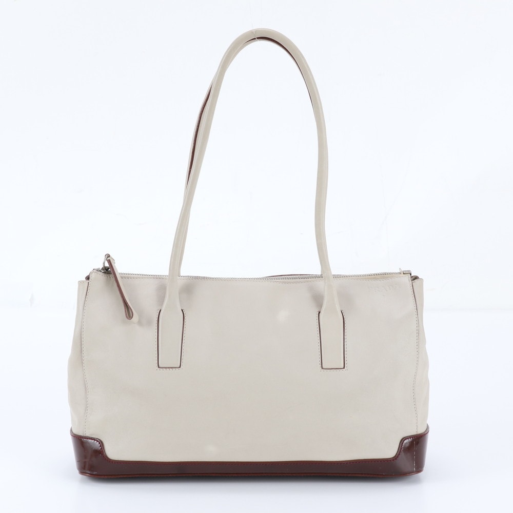 ■美品 プラダ トート バッグ レザー