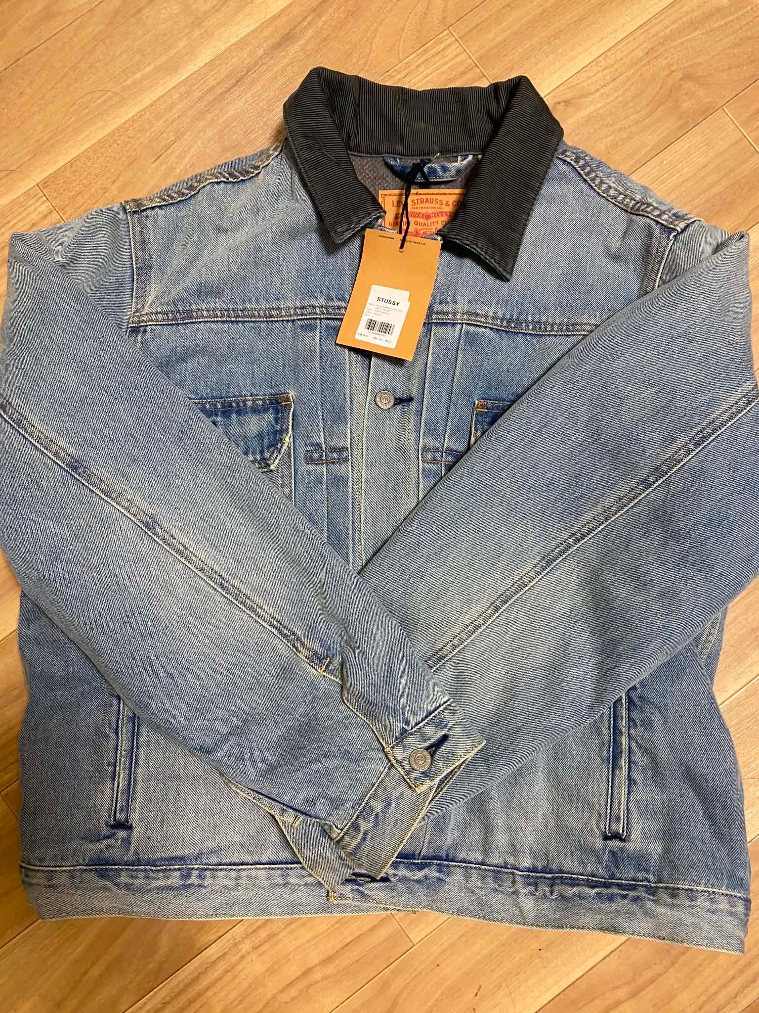 Stussy × LEVI'S Embossed Trucer "Denim" A5215-0000