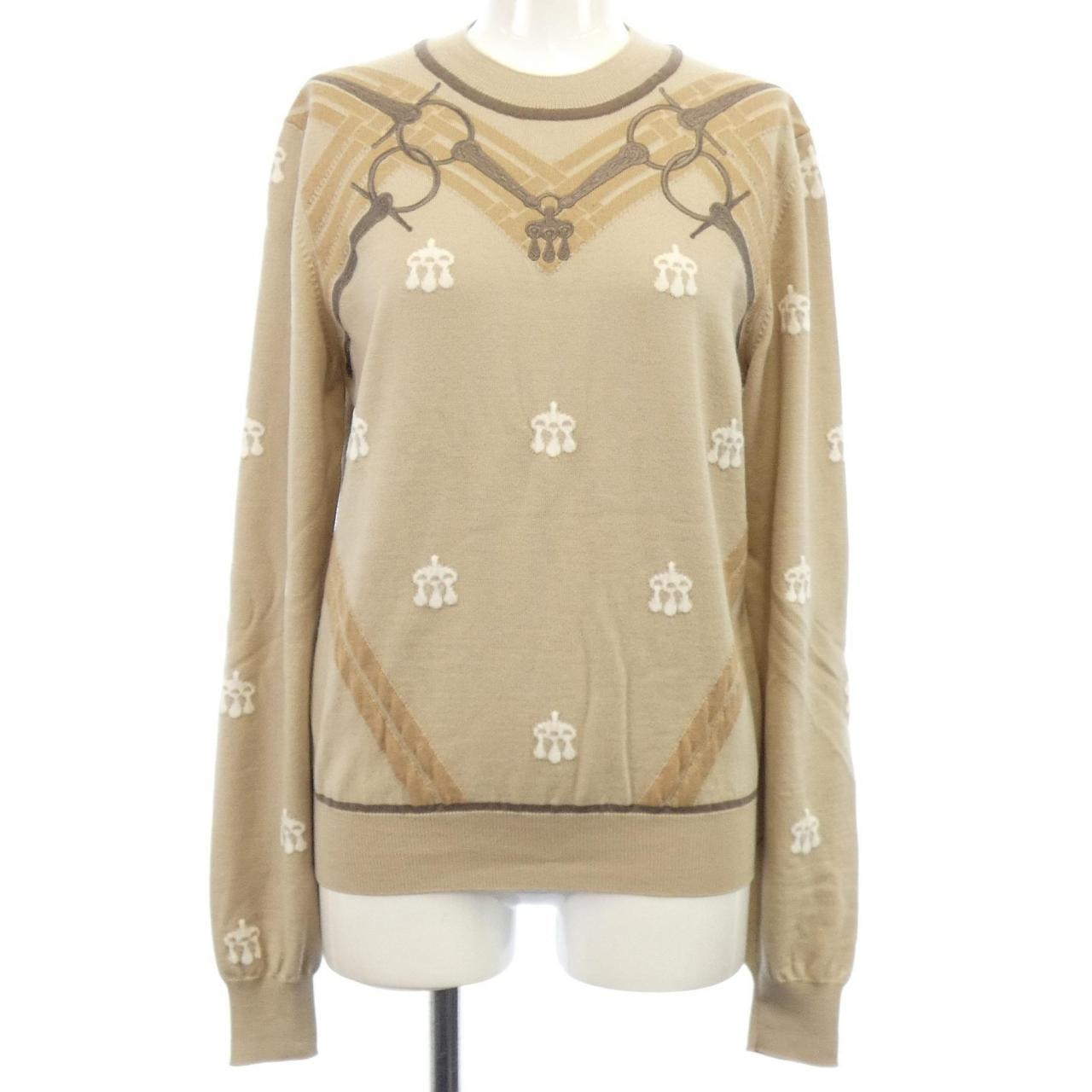 エルメス HERMES 馬銜 MORS A JOUET 4H2662DD ニット
