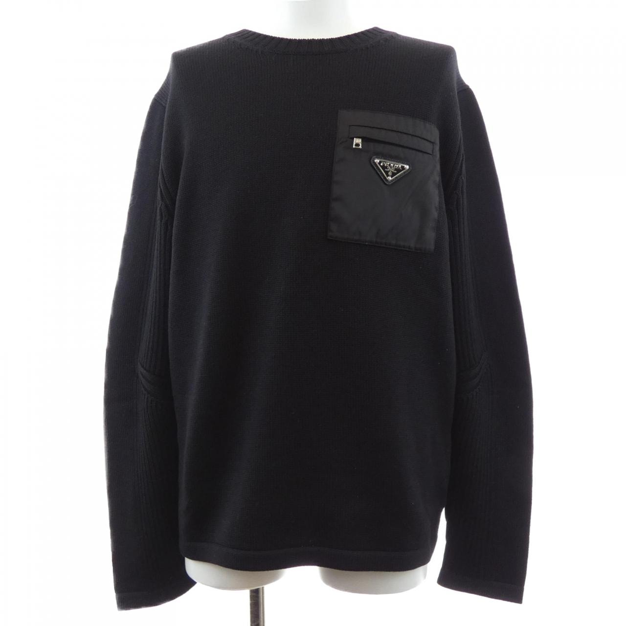 プラダ PRADA トライアングルロゴ UMB049 S202 1W4X ニット