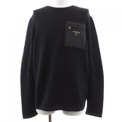 プラダ PRADA トライアングルロゴ UMB049 S202 1W4X ニット