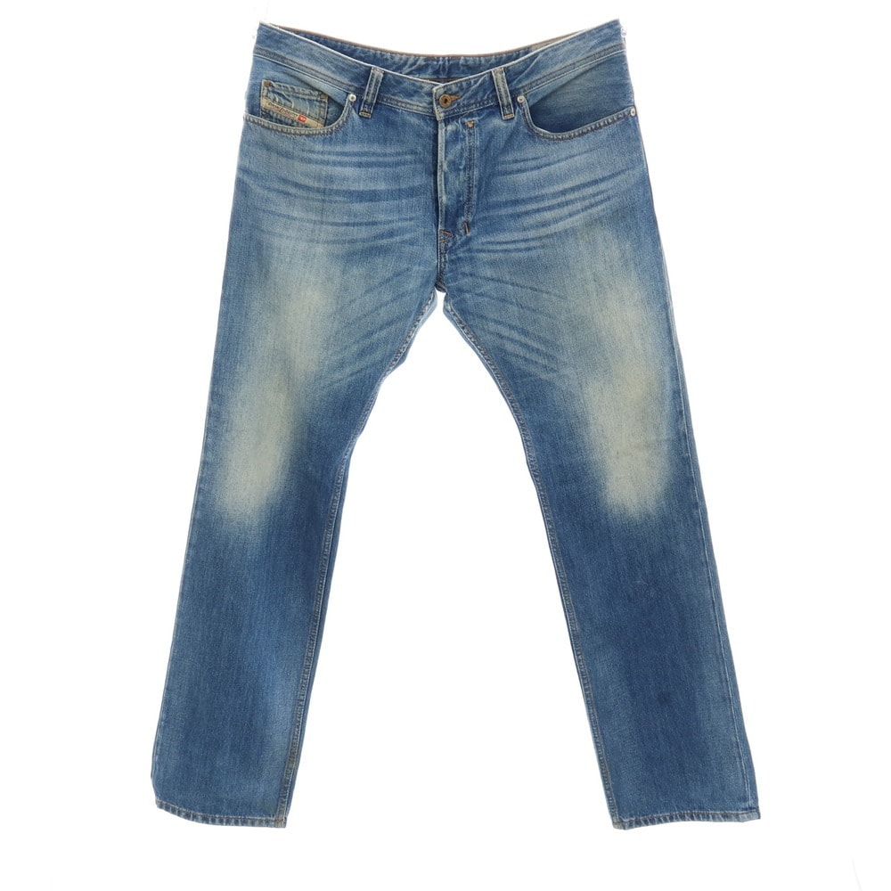 【中古】ディーゼル DIESEL SAFADO コットン デニムパンツ ジーンズ ブルー【サイズ36】【メンズ】