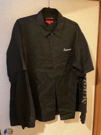 Supreme Thermal Work Shirt "Black"