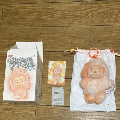 POP MART THE MONSTERS (LABUBU) Big into Energy Series Plush Pendant HAPPINESS